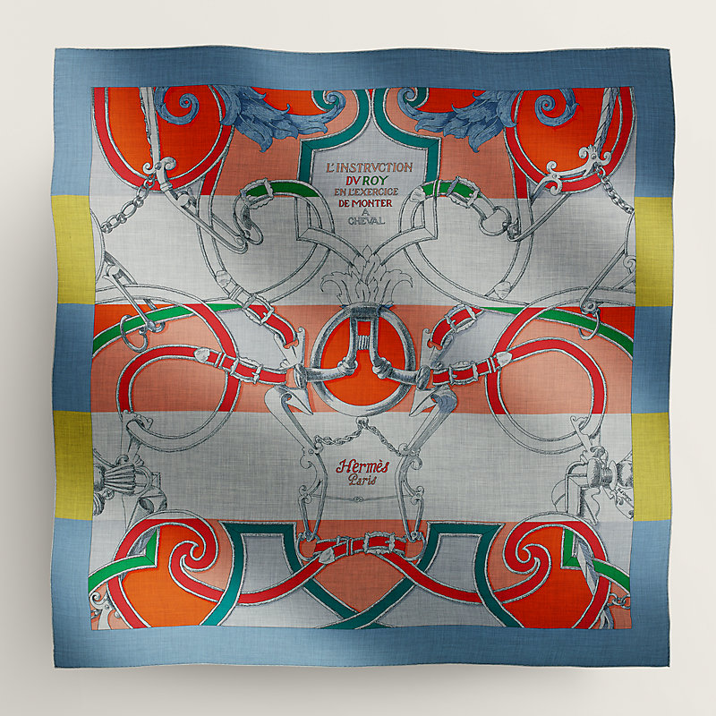 HERMES 最新作 スカーフ カレ140 L'Instruction du Roy Bayadere HERMES 最新作 スカーフ カレ140 L'Instruction du Roy Bayadere